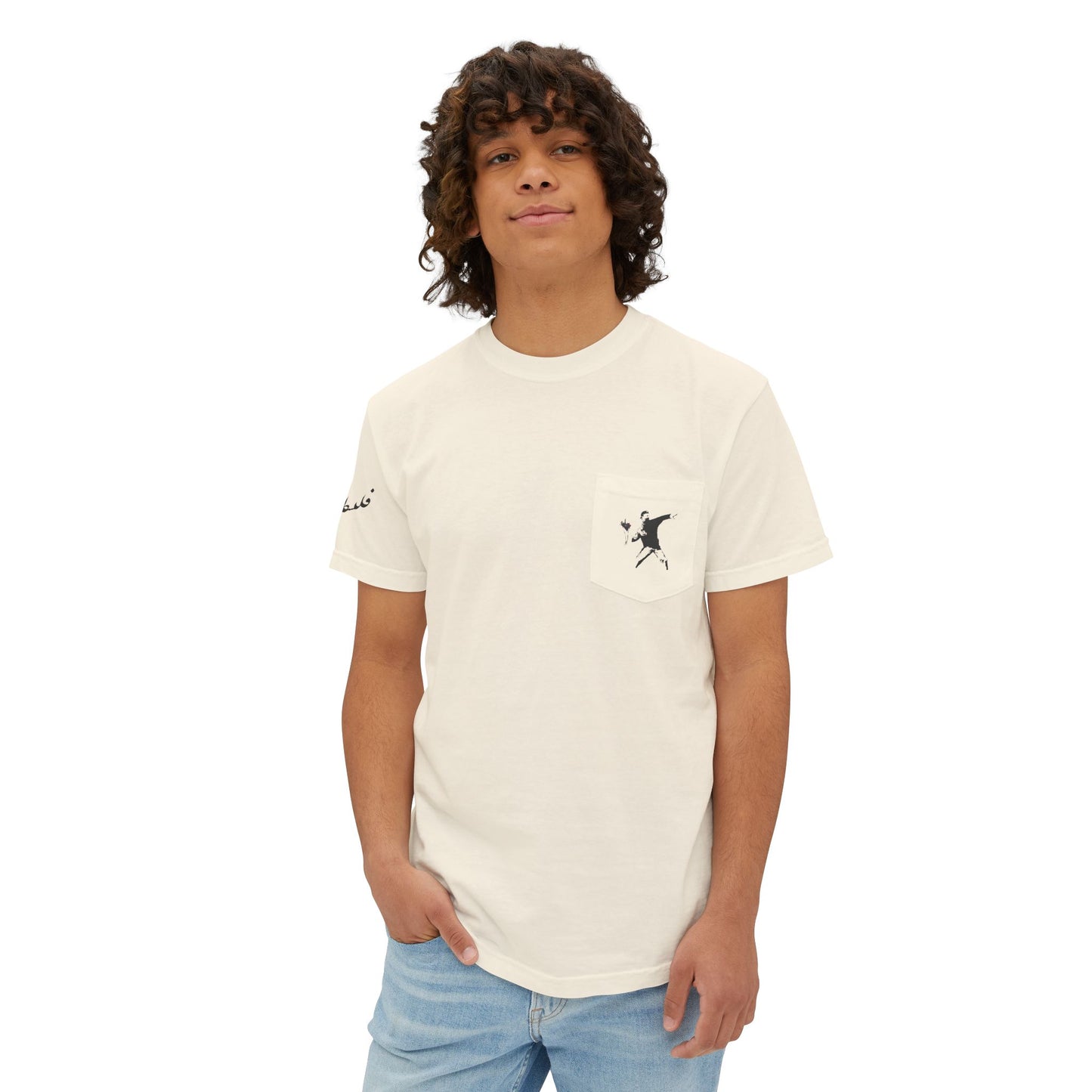 One Iconic Lunch Garment-Dyed Pocket Tee