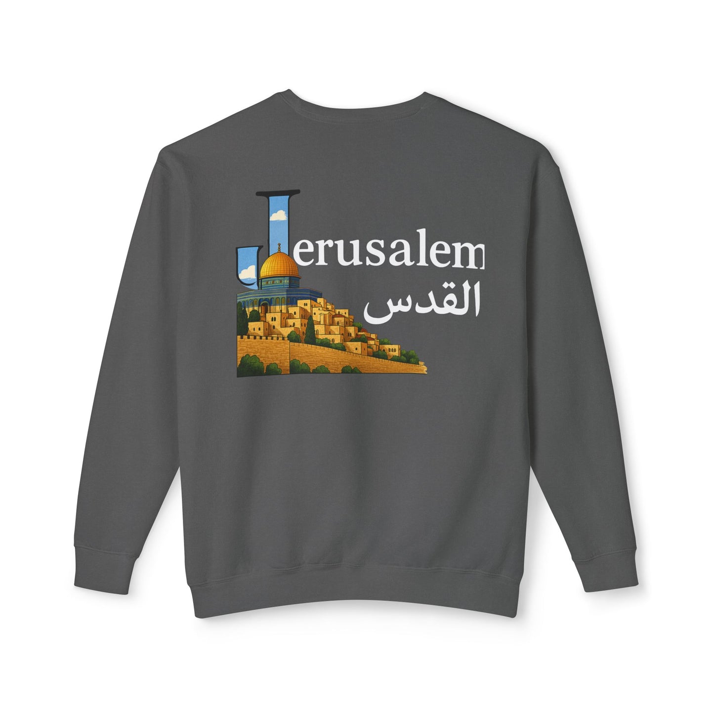 Jerusalem crewneck sweatshirt