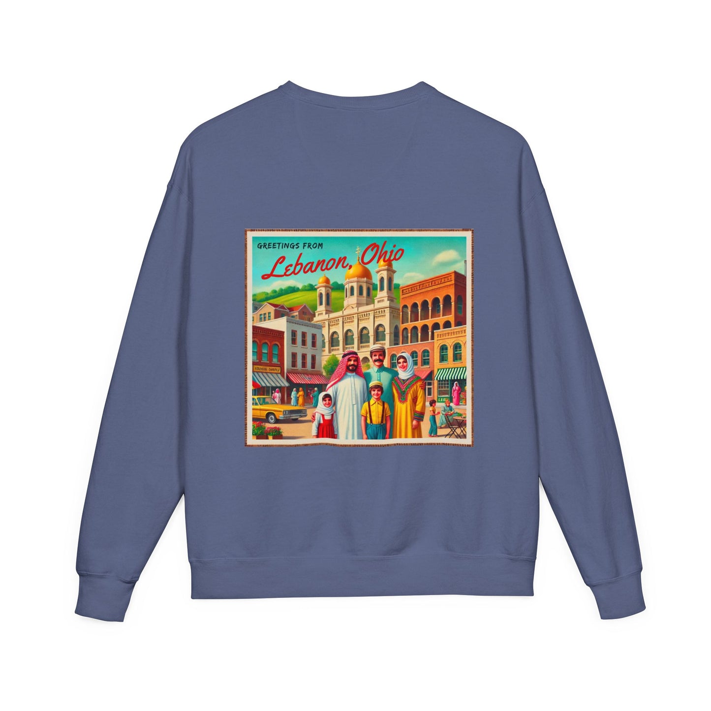 Vintage-washed Lebanon, OH sweatshirt