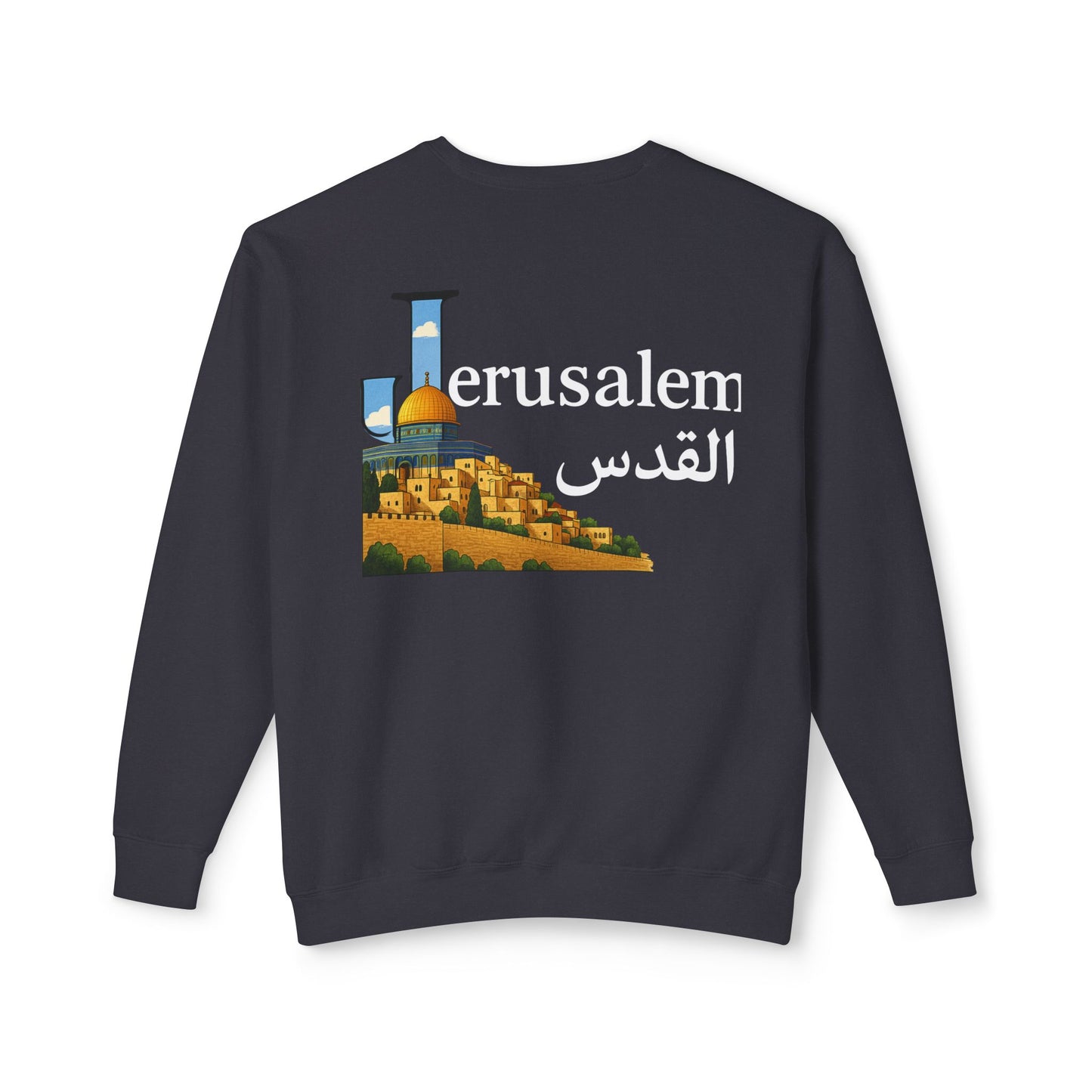 Jerusalem crewneck sweatshirt