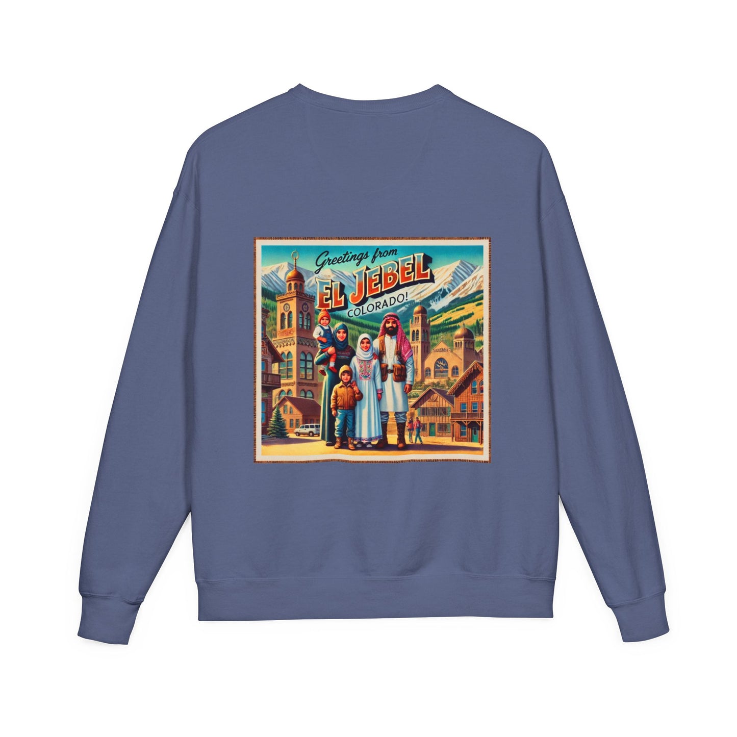 Vintage-washed El Jebel, CO sweatshirt