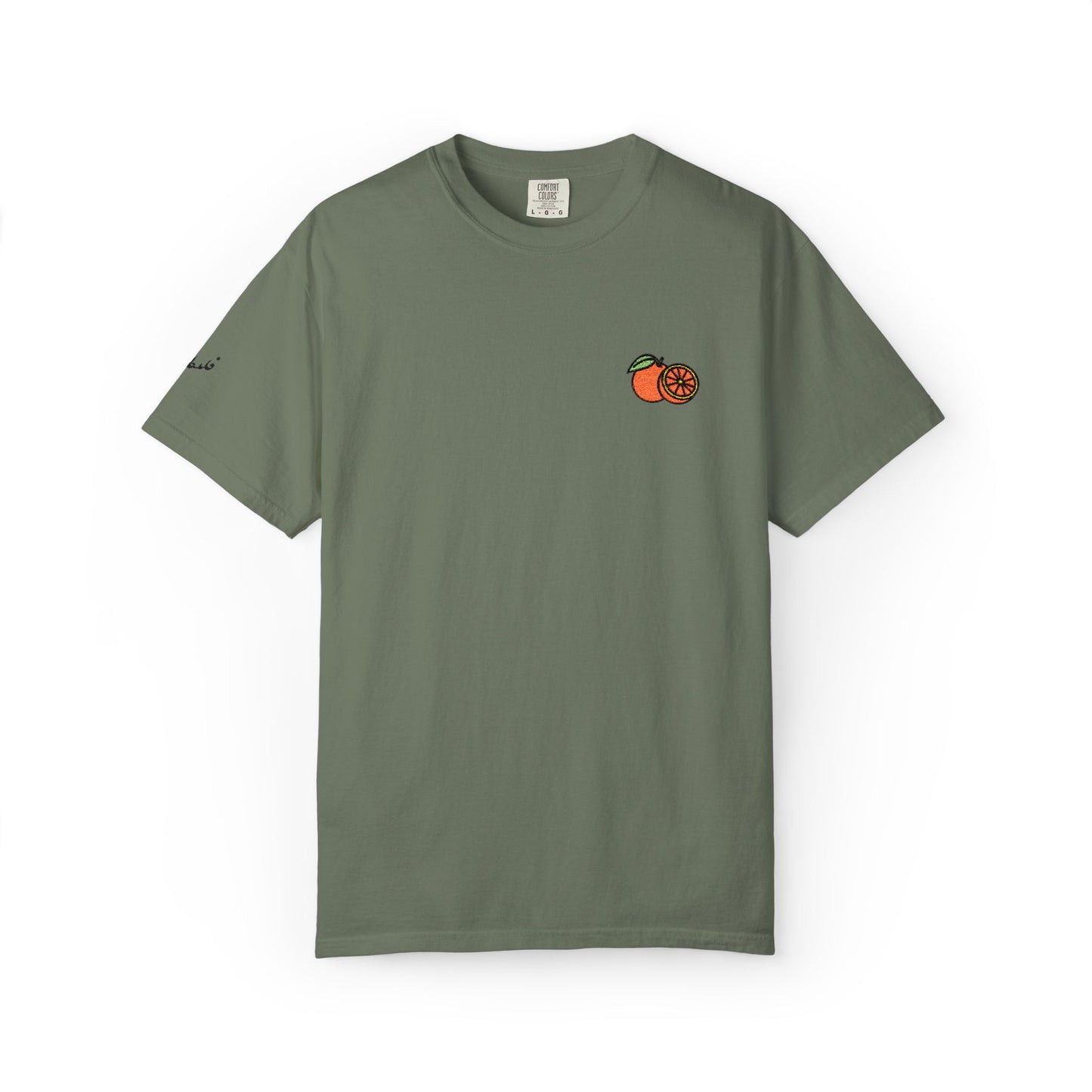 Palestinian Yaffa orange garment-dyed tee