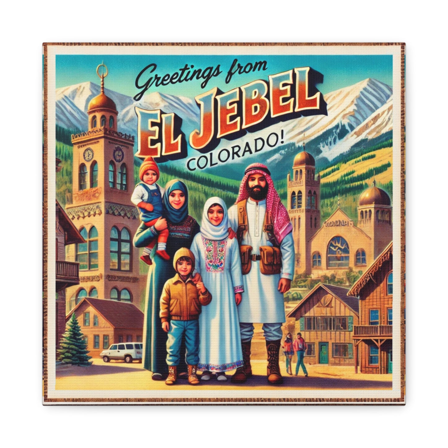 El Jebel, CO canvas wrap