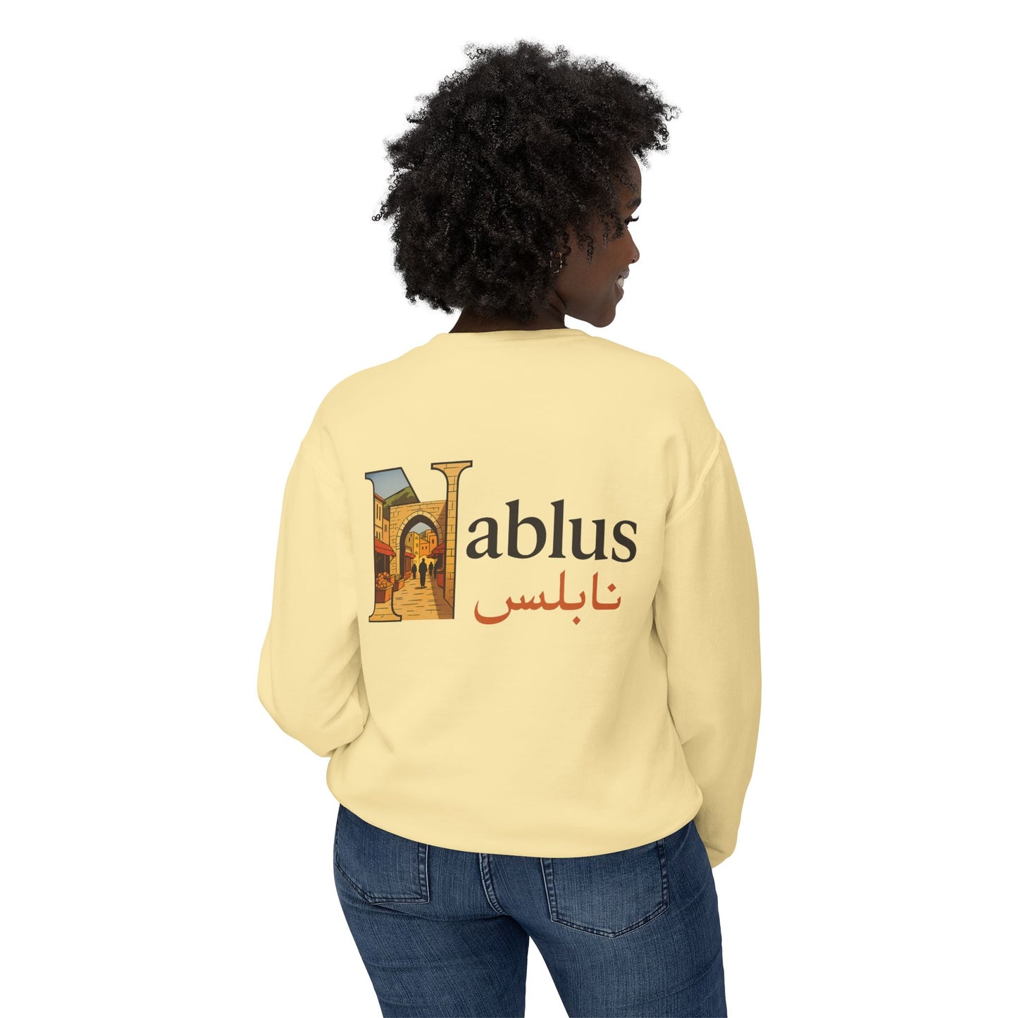Nablus crewneck sweatshirt