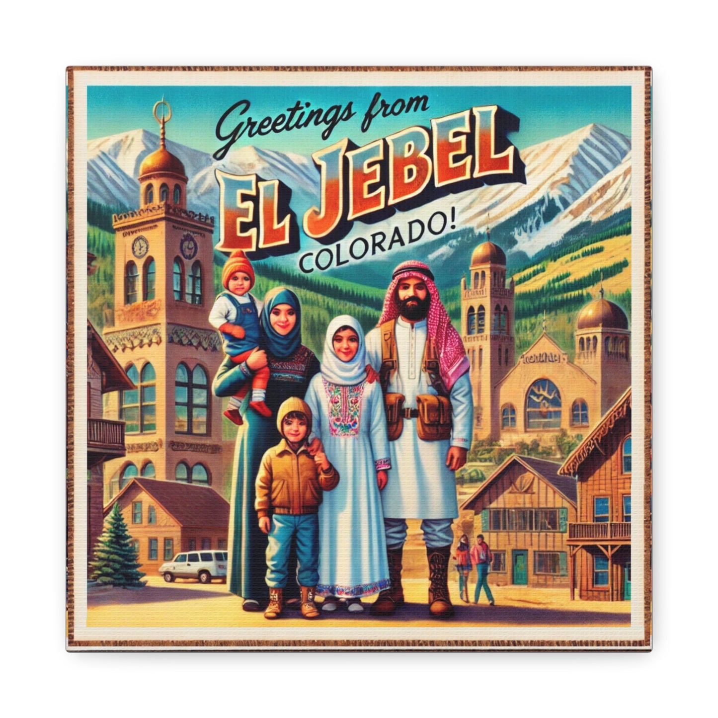 El Jebel, CO canvas wrap