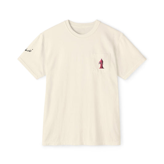 Pretty in Pink Garment-Dyed Pocket Tee