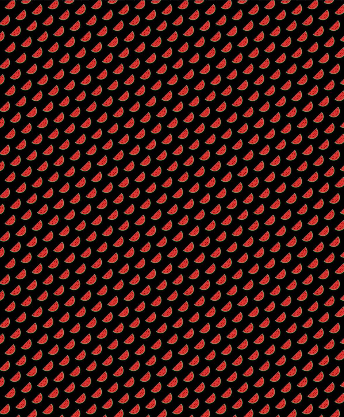 Watermelon slice quilted throw