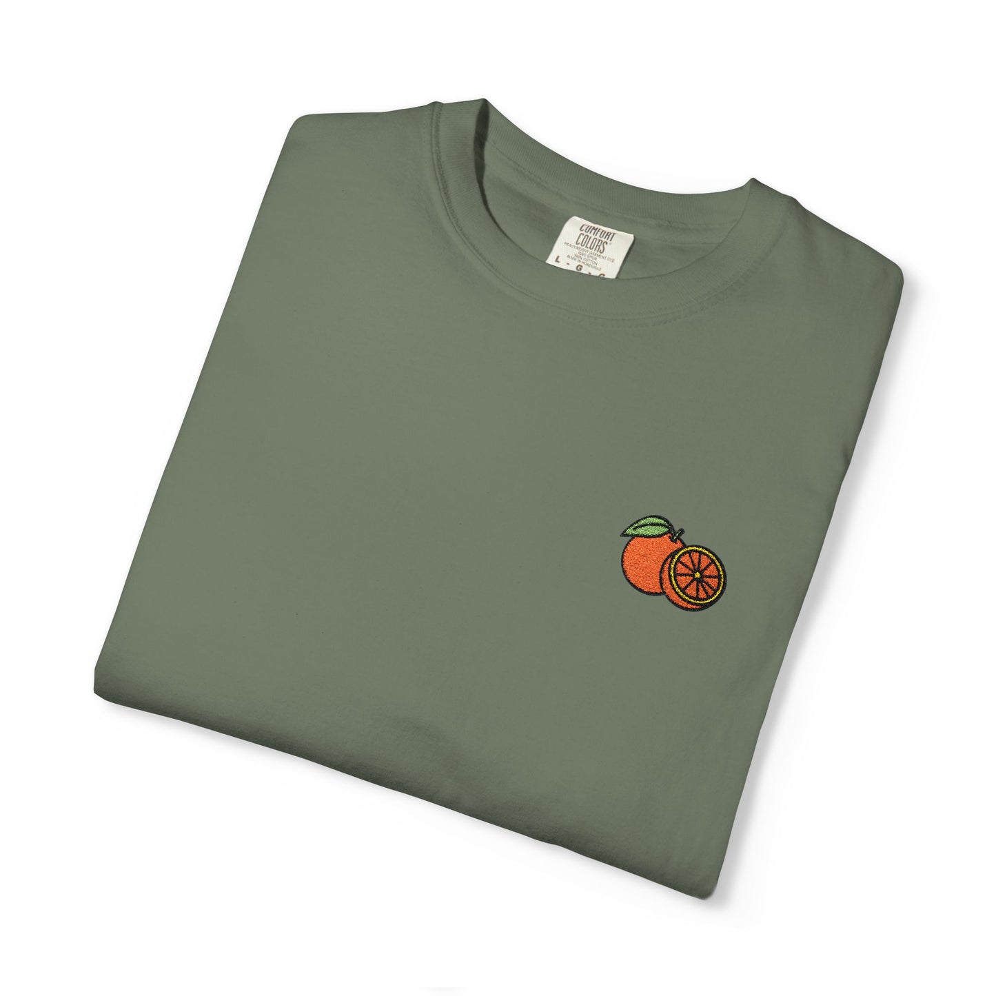 Palestinian Yaffa orange garment-dyed tee