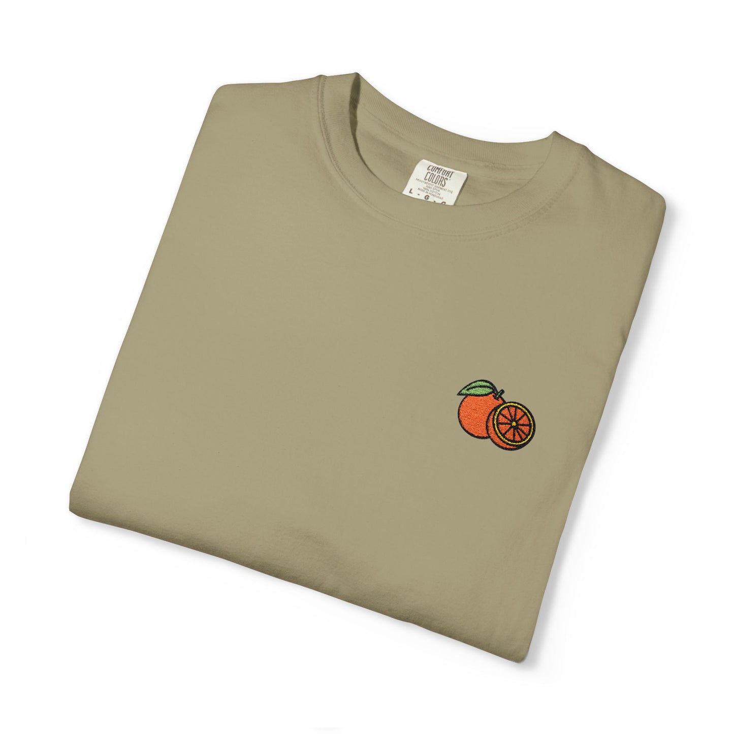 Palestinian Yaffa orange garment-dyed tee