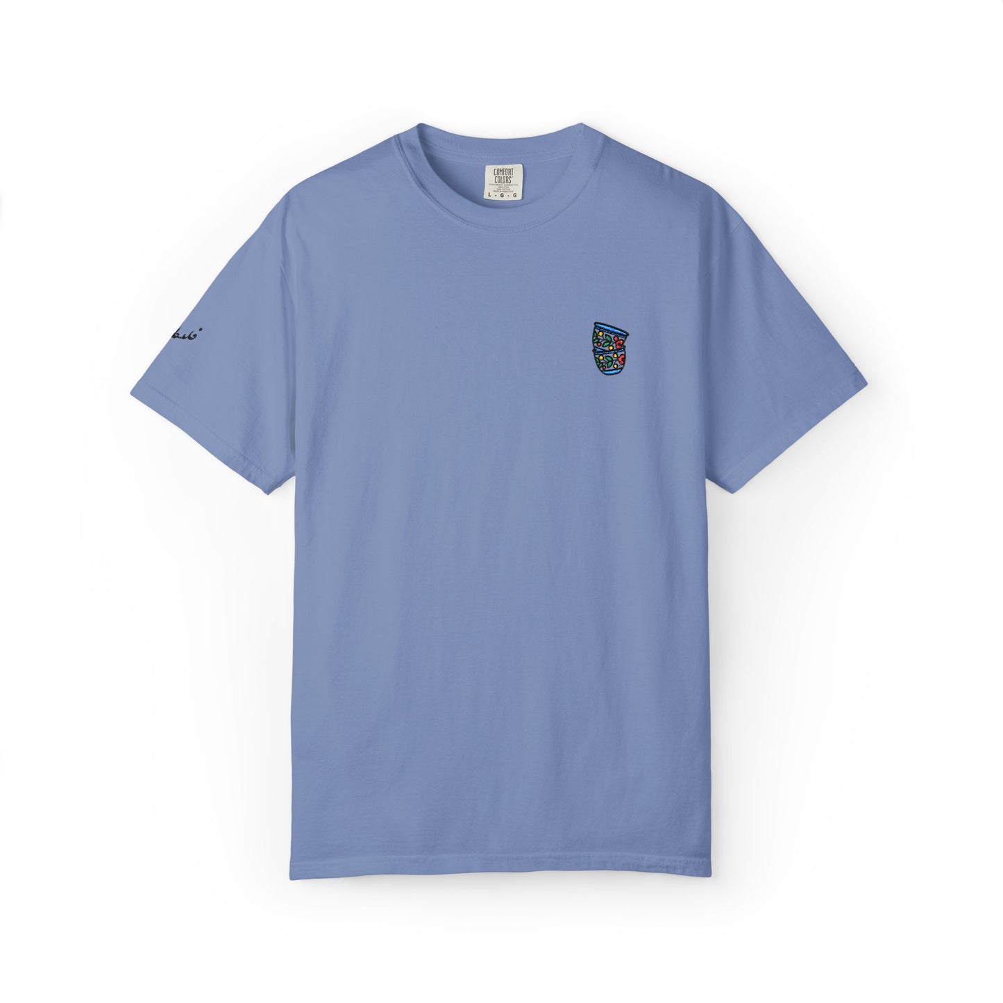 Palestinian qahwah garment-dyed tee