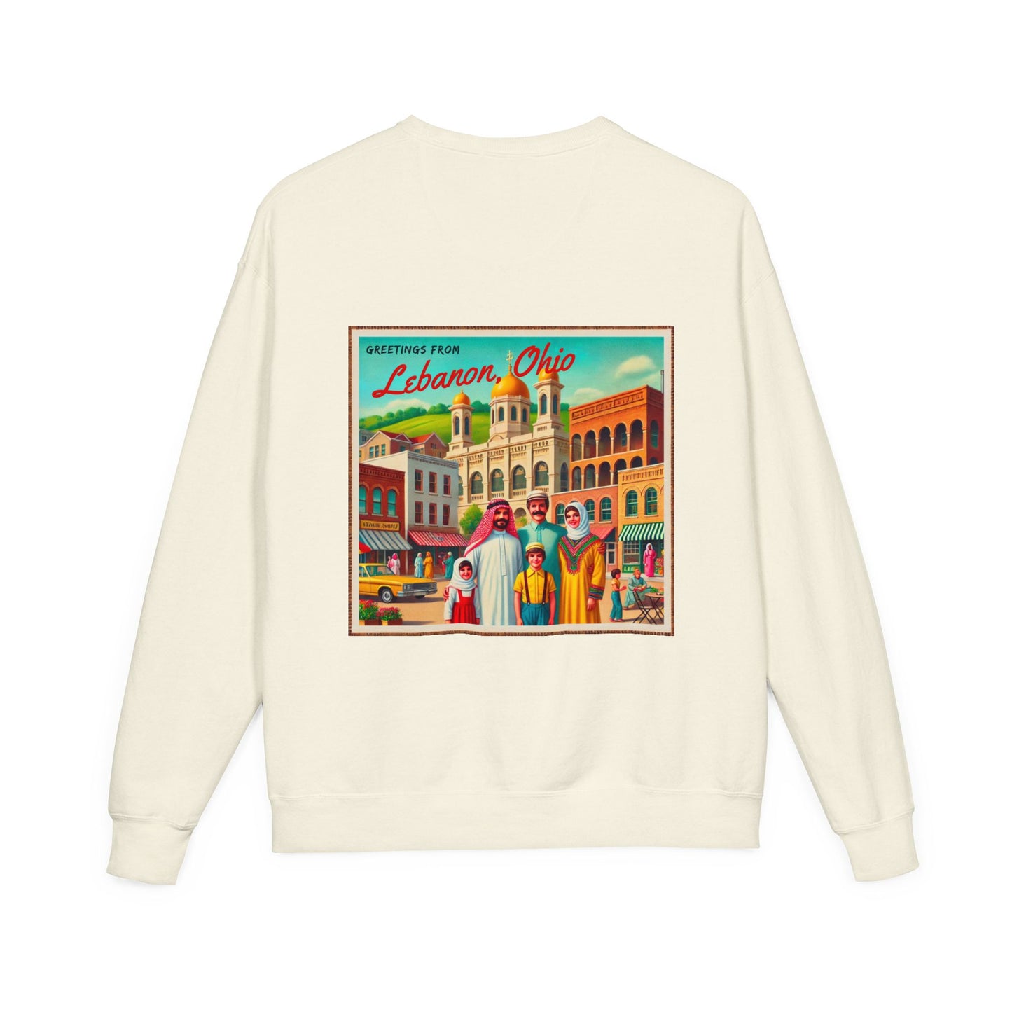 Vintage-washed Lebanon, OH sweatshirt