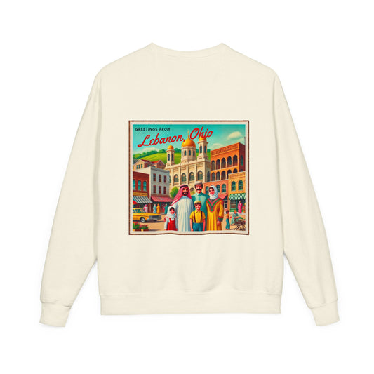 Vintage-washed Lebanon, OH sweatshirt