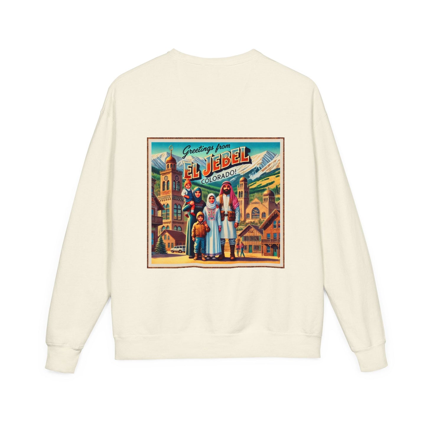 Vintage-washed El Jebel, CO sweatshirt