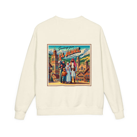 Vintage-washed El Jebel, CO sweatshirt