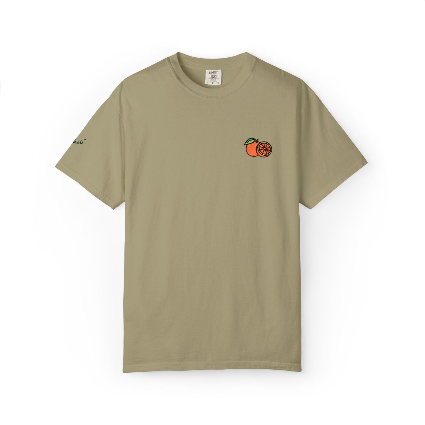 Palestinian Yaffa orange garment-dyed tee