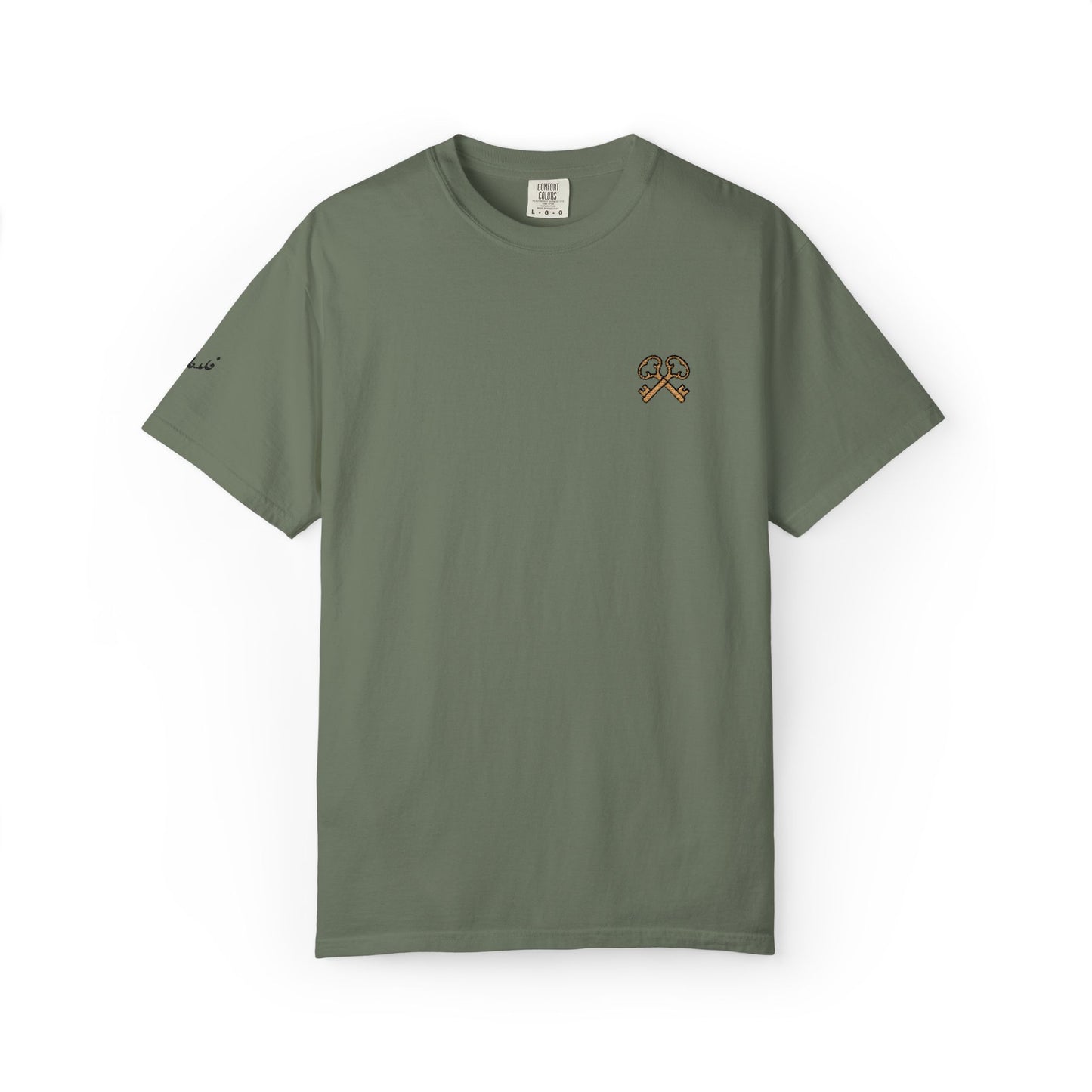 Palestinian key of return garment-dyed tee