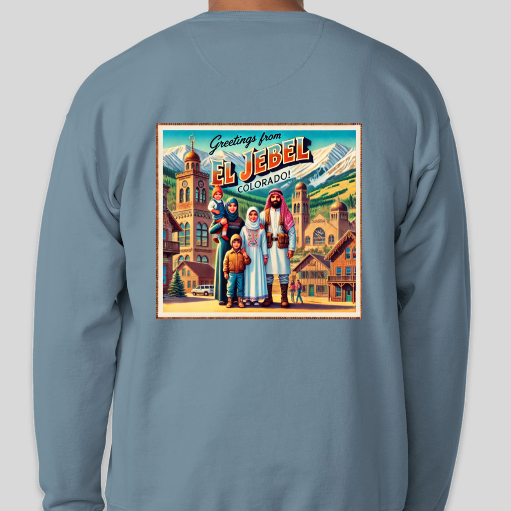 Vintage-Washed El Jebel, CO Sweatshirt